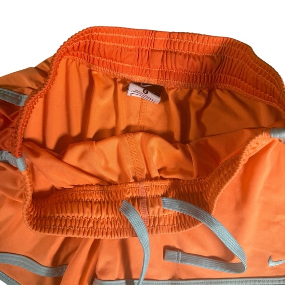 Lot Of 2 Nike Shorts Womens Small Dri-Fit Athletic Gym Running Orange Black - Picture 4 of 12